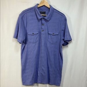 🪼Retrofit Blue Polo Shirt Lightweight